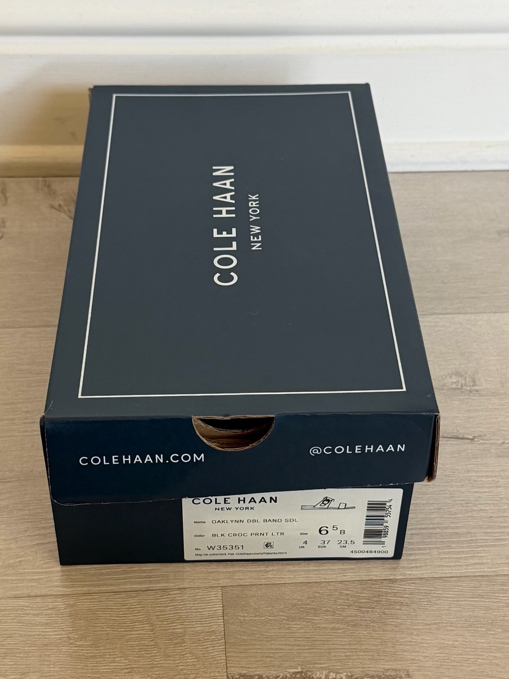 Cole Haan croc Black Slide Sandals - Picture 6 of 6